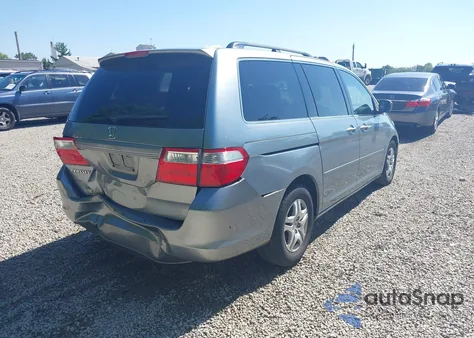 2007 Honda Odyssey Ex-L from USA, damaged, VIN 5FNRL38647B060951